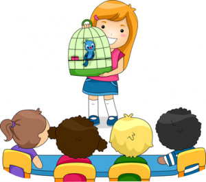 preschool show and tell clip art