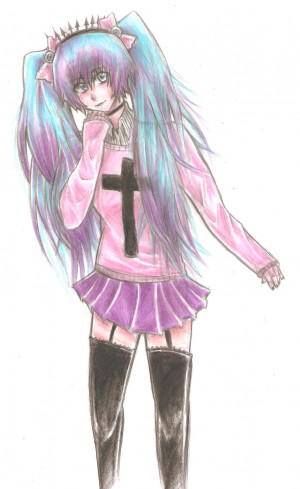 Pastel Goth Quotes Pastel goth drawing - viewing