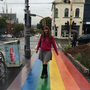 Rollin' in leg warmers on the rainbow path #brunch #Fitzroy #Melbourne ...