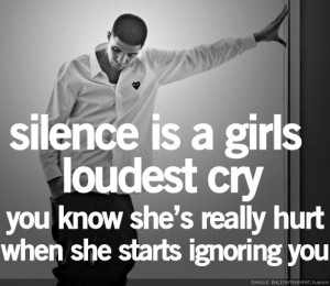 Silence ISS a Girl Loudest Cry