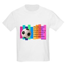 Soccer Quote Kids Light T-Shirt for