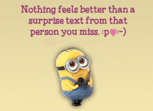 cute minion love words fb pictures home minions quotes nothing feels ...