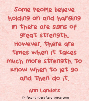 Some people believe.... #quote #Anne Landers
