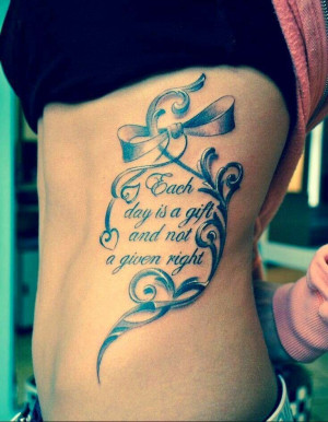 Meaningful Quotes Tattoos For Girls
