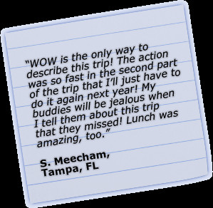 Canada rafting testimonial - “WOW is the only way to describe this ...