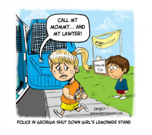 Police Foil 14 Year Old’s Illegal Lemonade Stand- Public Can Rest ...