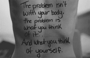 sad quotes beautiful thin true body think self harm anorexia ...