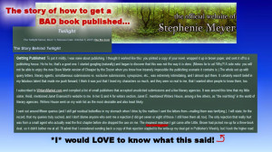 Stephenie Meyer Website Quote