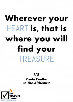 Finding Treasure - Weekly Travel Quote
