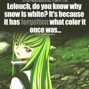 C2 quote-Code Geass: Anime Quotes, Quote Codes, Animal Quotes, Geass ...