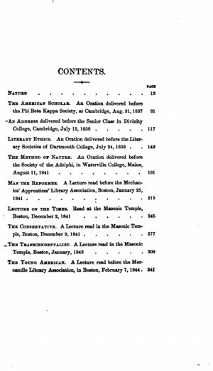 Literary Analysis Of Nature By Ralph Waldo Emerson