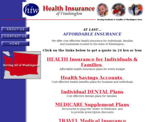 ... of Washington | Online Health Insurance Quotes Washington State