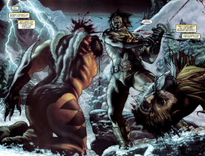 Post Wolverine Vs Sabertooth Picture to Facebook/Twitter/More: