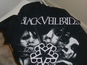 Black Veil Brides T-shirt by A7XFan666