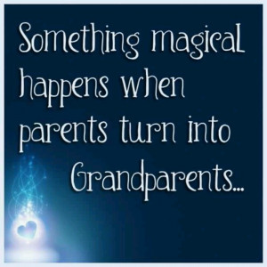Something magical happens when parents turn into Grandparents