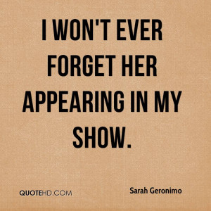 Sarah Geronimo Quotes