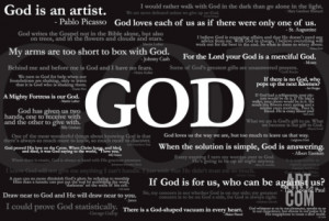 God Quotes Poster
