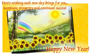 New Year Wishes….