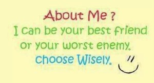 Choose wisely my friends :)