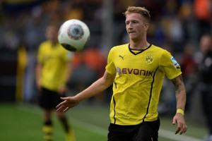 Borussia Dortmund's Marco Reus, seen in action during a Bundesliga ...