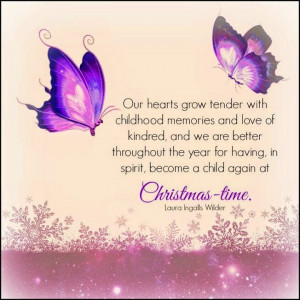 ... YEAR FOR HAVING, IN SPIRIT, BECOME A CHILD AGAIN AT CHRISTMAS-TIME