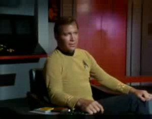 Jim: Mr. Spock? Spock: Captain? Jim: Full ahead, warp factor 1. Spock ...