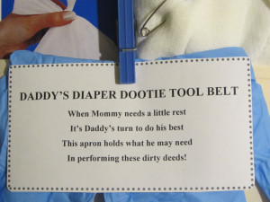 Diaper Tool Belt Poem Doreenscreations