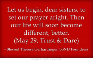 May 29, Trust & Dare