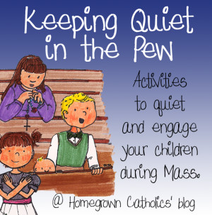 Quiet in the Pew : Catholic Mass Seek and Find Cards