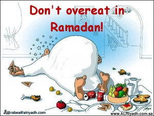 Don't overeat in Ramadan, warn doctors