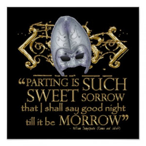 Quotations Shakespeare Love on Romeo Juliet Quote Gold Version Print ...