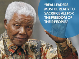 Adieu, Nelson Mandela; the Great Madiba!