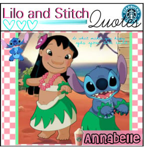 some cute quotes! ::Here are somethings Lilo says :::::« Lilo ...