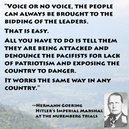 Hermann Goering Quote Game