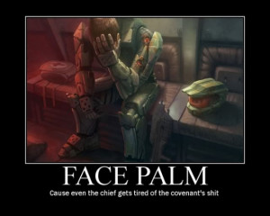 master chief facepalm