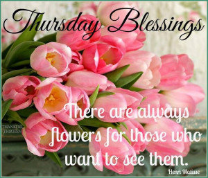 Thursday Blessings