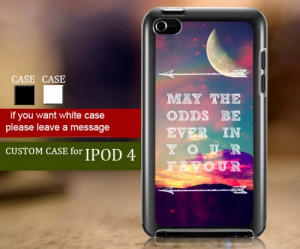 TM 601 Hunger games quote arrows Ipod 4 Case