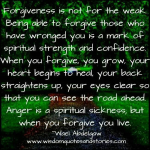 choose to forgive...