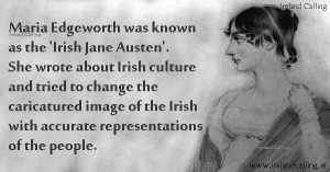 Maria Edgeworth known as the'Irish Jane Austen' Image copyright ...