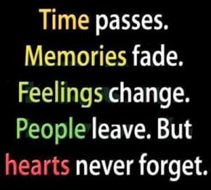 Time passes.
