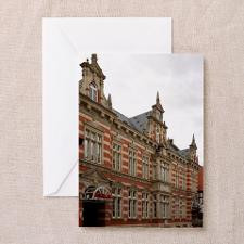 Historic Building In Hamelin, German Greeting Card for