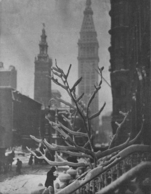 Alfred Stieglitz: Two Towers , New York, 1911
