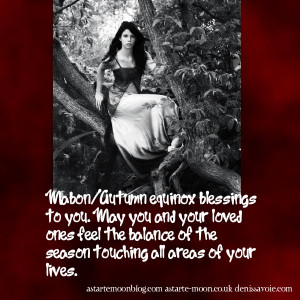 Mabon Autumn equinox blessings to you, free e-cards to send!