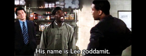 Lee: You are a civilian. In Hong Kong, *I* am Michael Jackson and *you ...