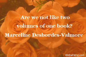 anniversary-Are we not like two volumes of one book?