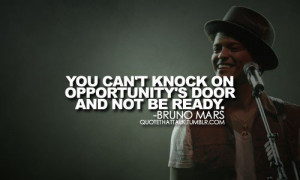 bruno mars quotes about life