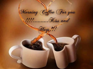 Good Morning Beautiful Tea Cups With Lovely Morning Wishes