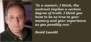 David leavitt famous quotes 2