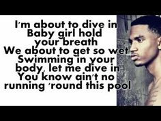 Trey Songz Dive In (Lyrics On Screen) More