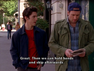 Gilmore Girls, Quotes, Luke Danes and Jess Mariano